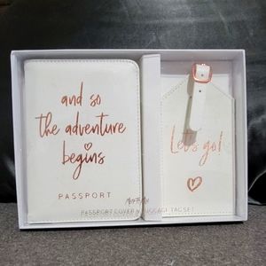 Bride To Be Passport Holder & Luggage Tag🤍
